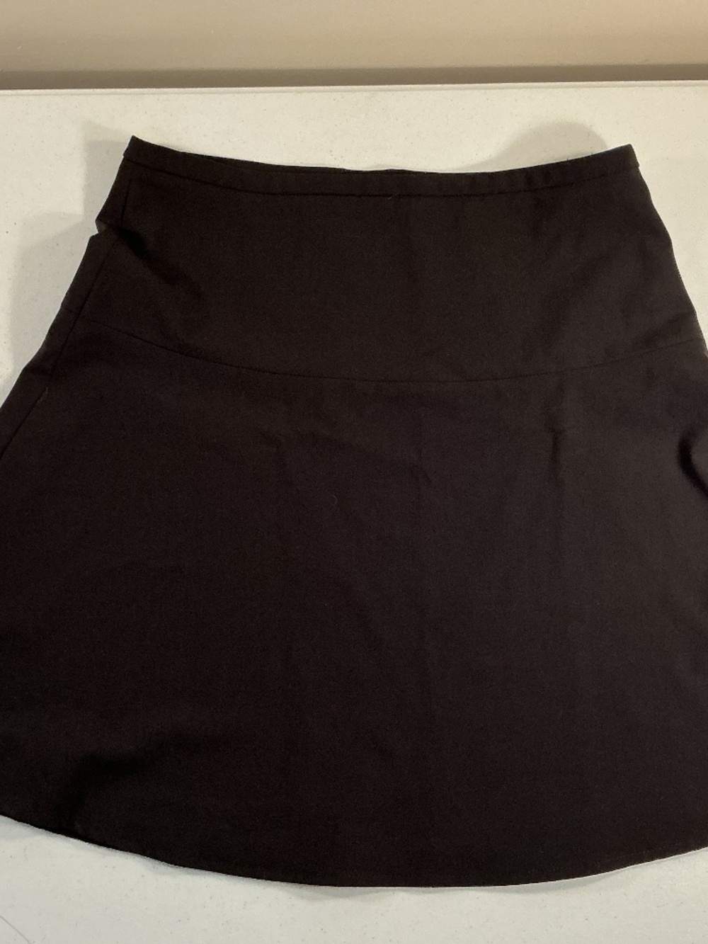 Canon Klein black drop waist alone skirt sz10